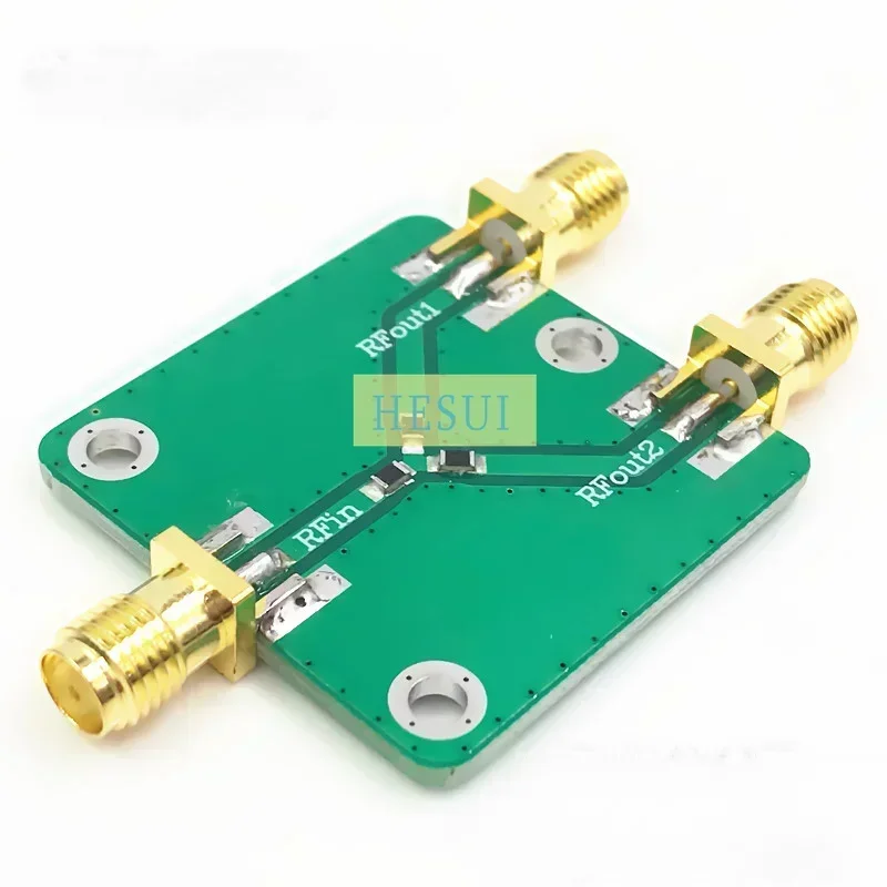 27dBm 6dB DC -5GHz divider 1 divide 2 RF power divider module 1 Split 2 Power Splitter RF power Splitter module board