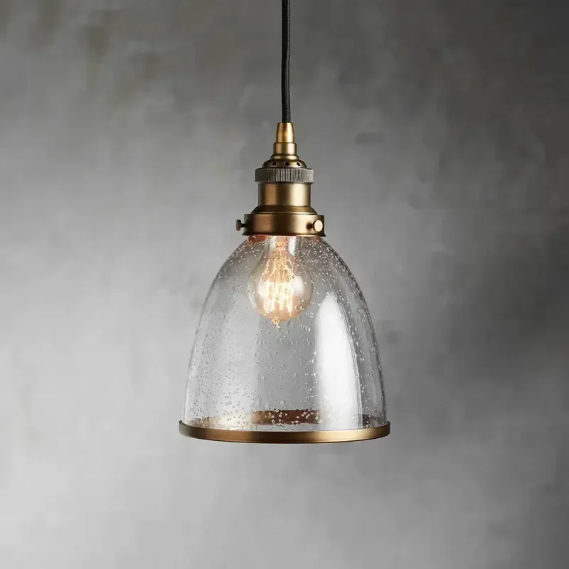 Nordic Minimalist Pendant Light Retro Japanese Style Ceiling Lamp For Restaurant Bar Counter Entrance Hallway Home Decor