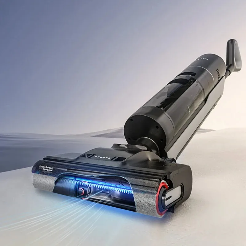 18000pa Dreame W8pro Hot Wash, Fast Drying, Self Cleaning, Sterilization, Washing and Dragging Double Edge Vacuum Cleaner