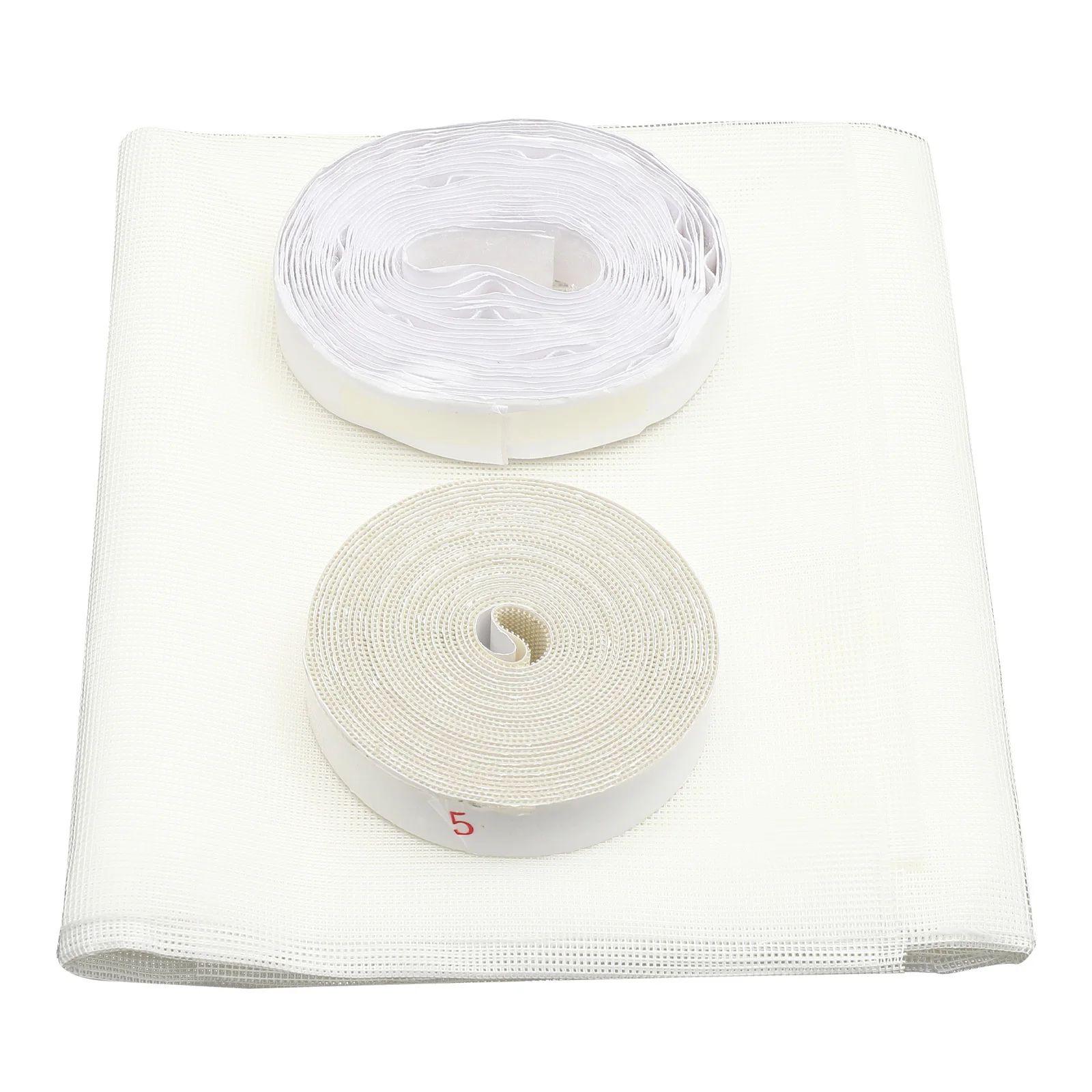 

1Set Mosquito Repelling Window Screen Adhesive DIY Removable Fly Screen Door Curtain Breathable Netting Mesh for Doors Windows