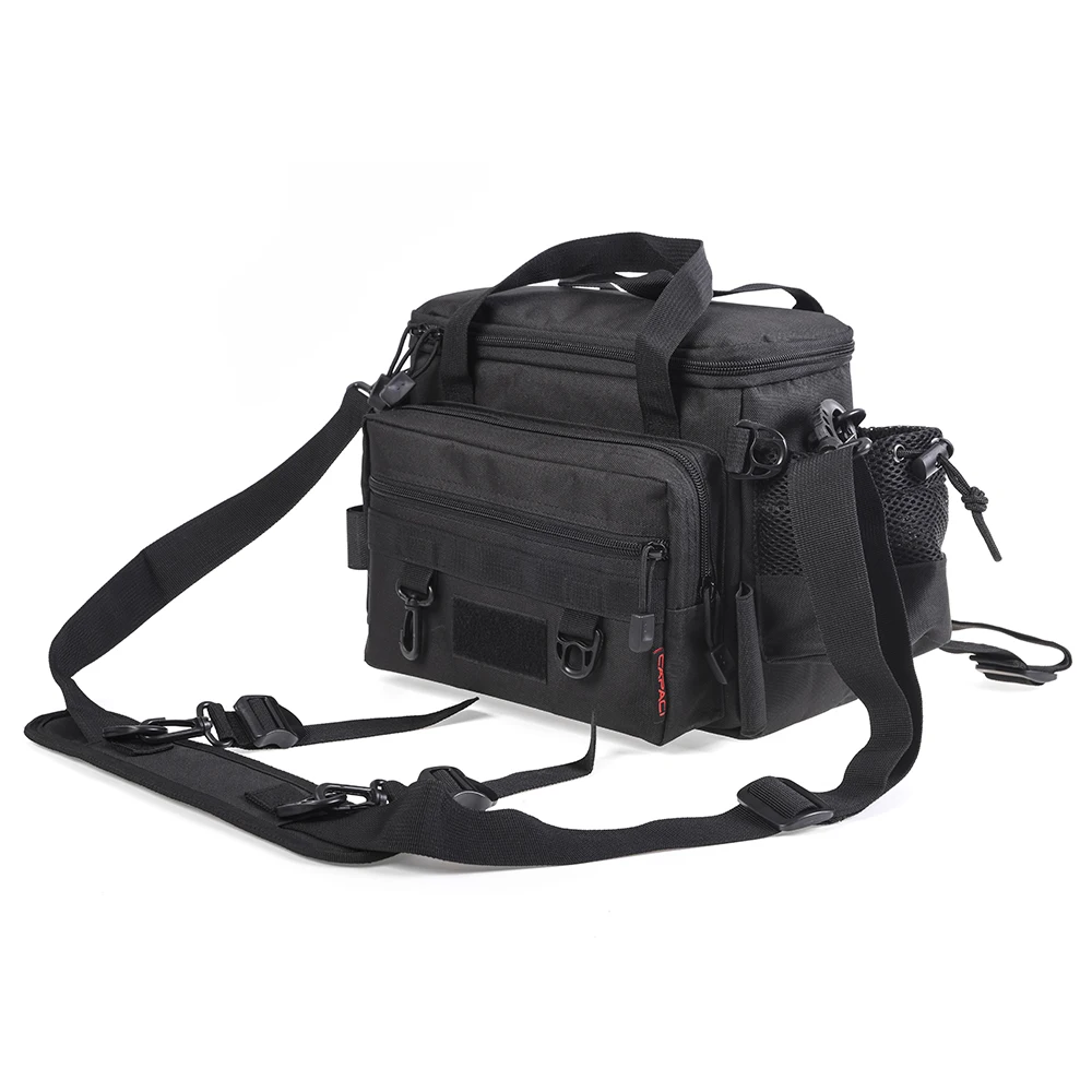 

Waterproof Fishing Bag Large Capacity Multifunctional Lure Fishing Tackle Pack Outdoor Fishing Shoulder Bag Waist Bag