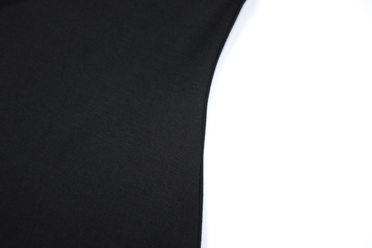 Hugcitar Elegantes, einfarbiges, kurzärmliges, rückenfreies, sexy, figurbetontes Minikleid mit V-Ausschnitt für Herbst und Frühling, Damenkleidung, Geburtstagsfeier, Urlaub – Detail 8