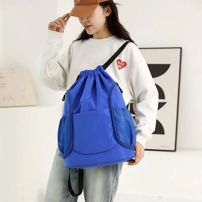 

Fitness Exercise Waterproof Basketball Storage Multi-Pocket Multi-Functional Large Capacity Crossbody Handheld New Storage Bag