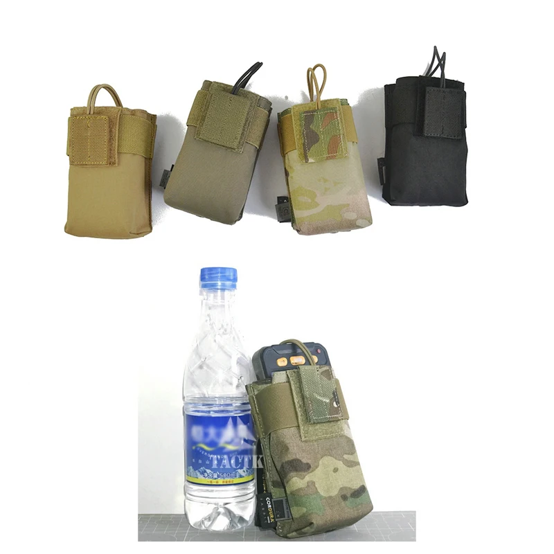 Water Bottle Bag Tactical Hunting Outdoor Camping Waist Belt Accessories Walkie-talkie Radio Bags