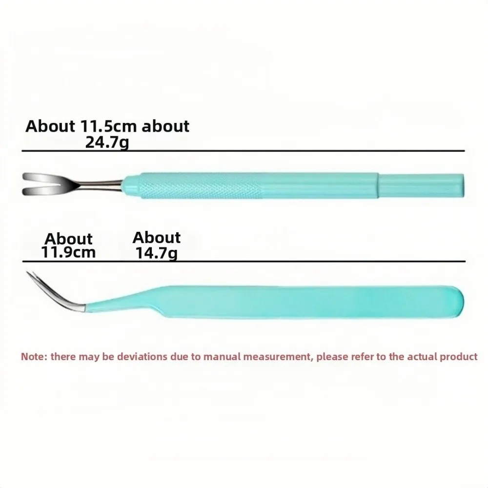 2/3pcs Set Stainless Steel Lice Cleaning Tools Tweezers Convenient Lice Remover Set Easy To Use Pet Cleaning Supplies view 6