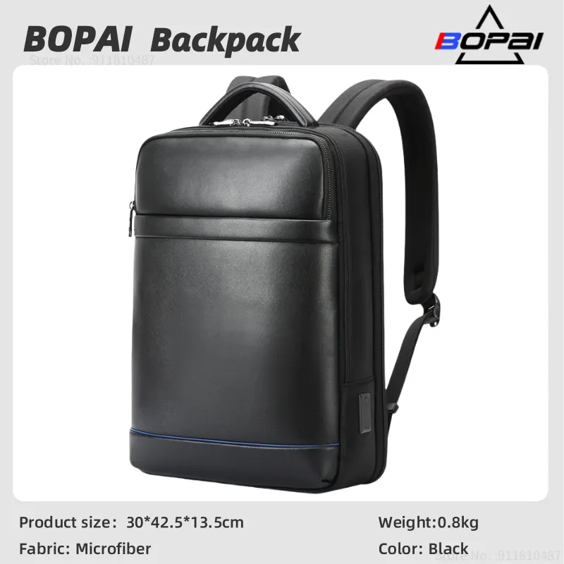 BOPAI A new backpack; Bags for men; Business backpack; Men's backpack; Travel package; Laptop bag,Suitable for laptop 15.6