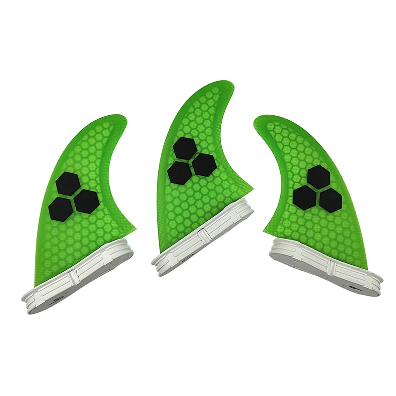 UPSURF-FCS2 Fins G5 Surf Board, Honeycomb Fin, 5 Colors, Double Tabs, 2 Fin, 3 Pcs Set, Surf Accessories, M Size, Barbatanas