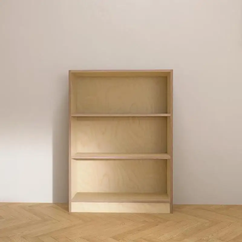 Birch, display case, floor-to-ceiling, simple, modern, multi-layer, storage cabinet