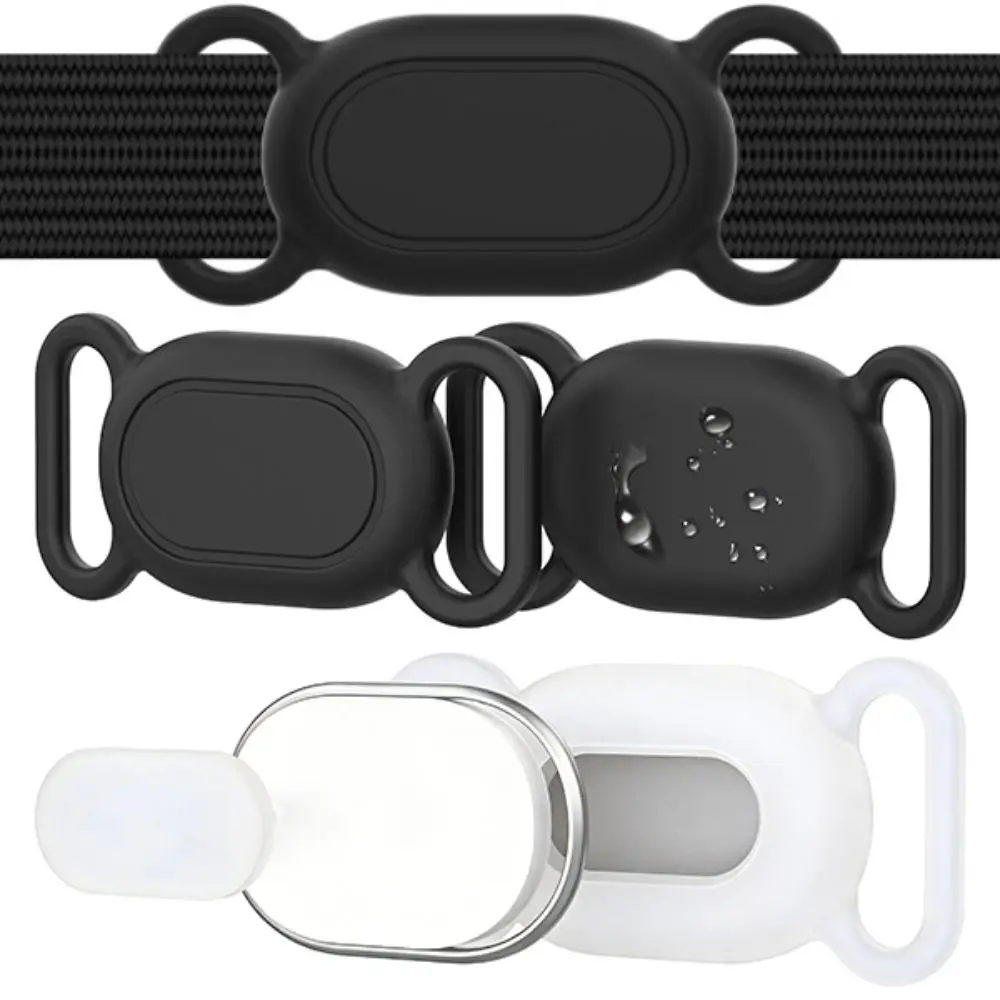 Silicone Pets Collar Silicone Case Anti Lost Waterproof Tracker Protective Sleeve Lightweight Dustproof for Xiaomi Tag