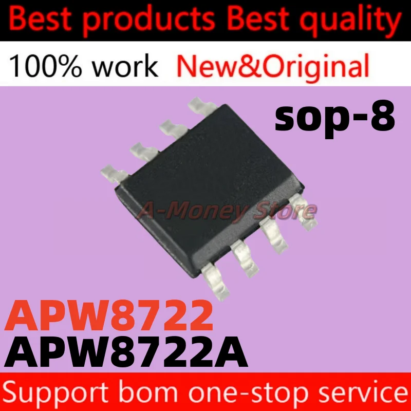 (10 Buah) APW8722A APW8722 APW8722KAI-TRG APW8722AKAI-TRG Sop-8