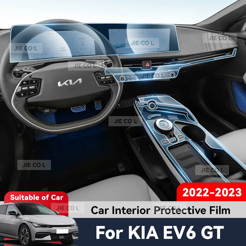 

Auto Central Control Screen TPU Navigation Anti Scratch interior Protection Film GPS Navigation For KIA EV6 GT 2021 2022 2023