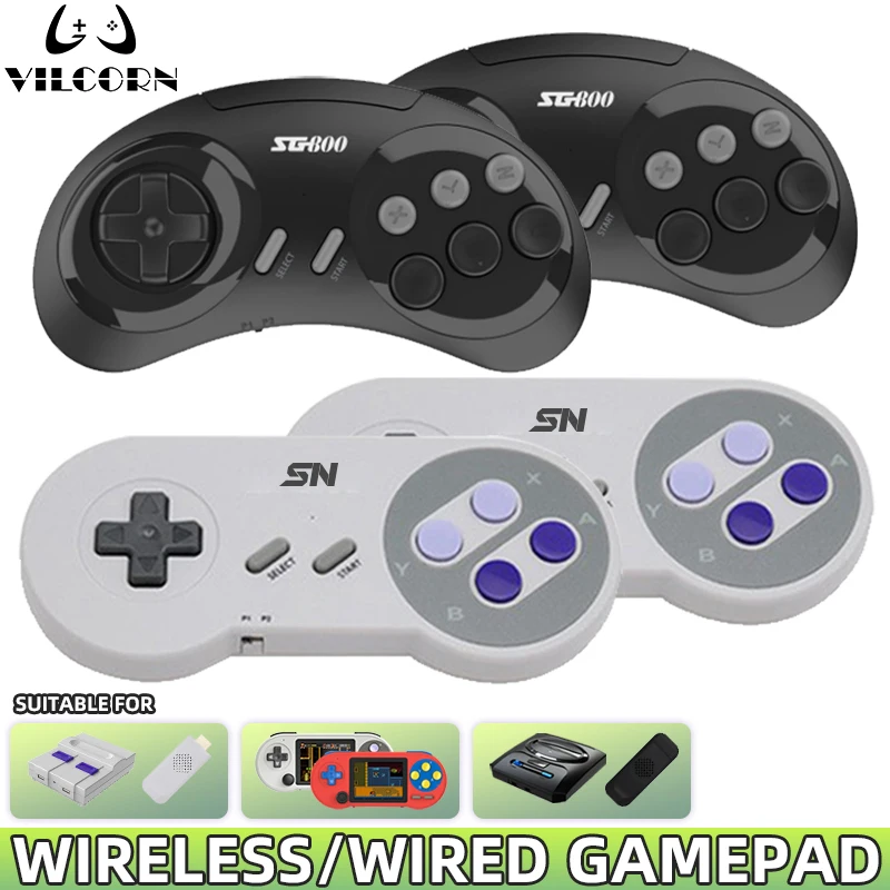 A pair of Gamepad for SG800/SG/SF2000/SNPRO/SNMINI/SN-PLUS