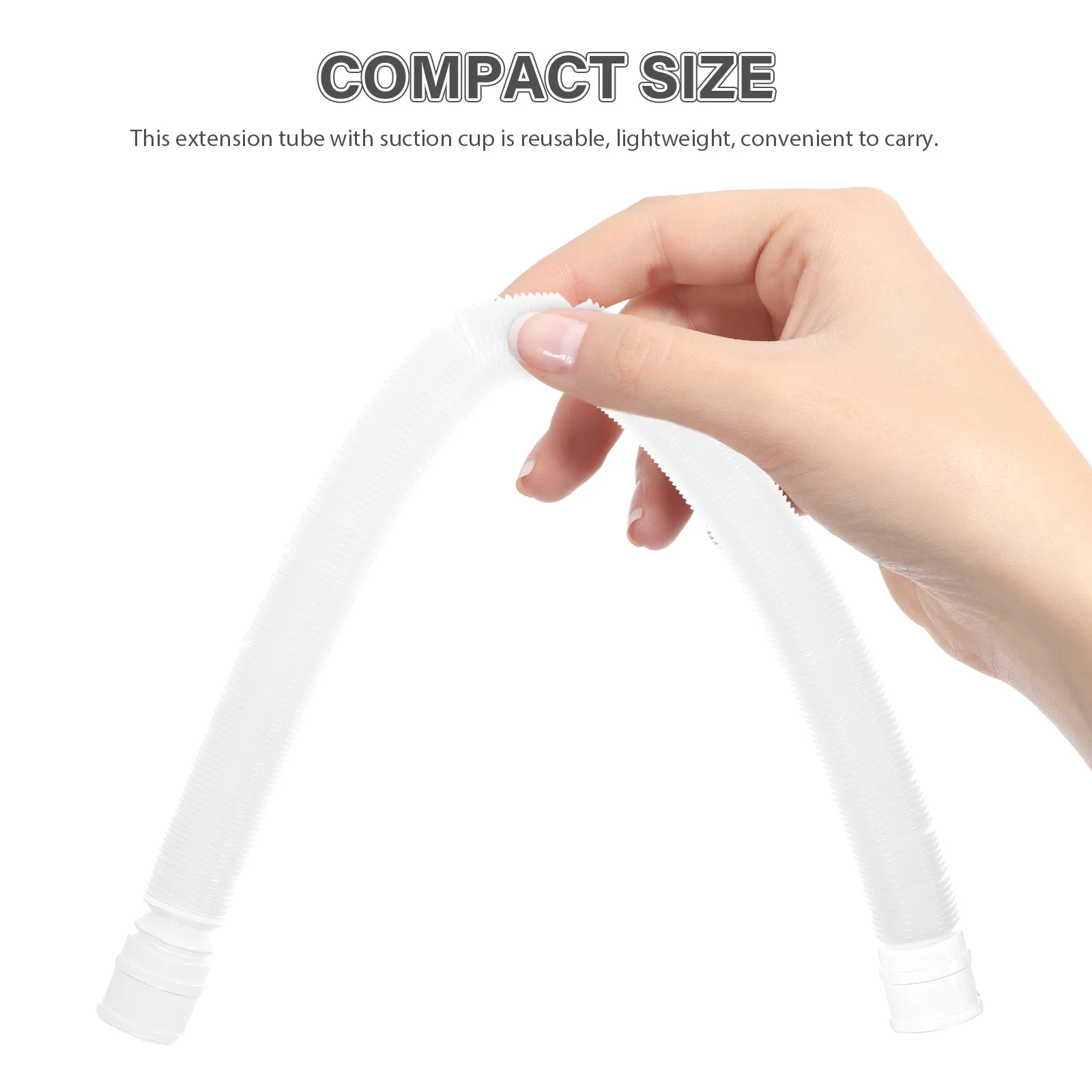 

1Set Extension Hose for Reptile Humidifier Flexible Stretchable Tube Suction Cups Reptile Accessories Reusable