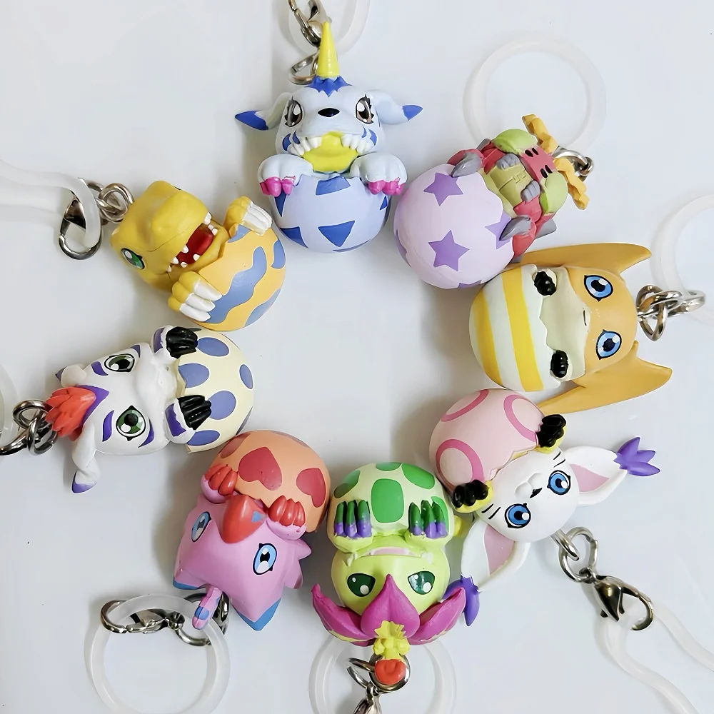 

In Stock Bandai Digimon Adventure Gashapon Figure Anime Mini Anpanman Action Figure Model Kawaii Capsule Toys Gifts