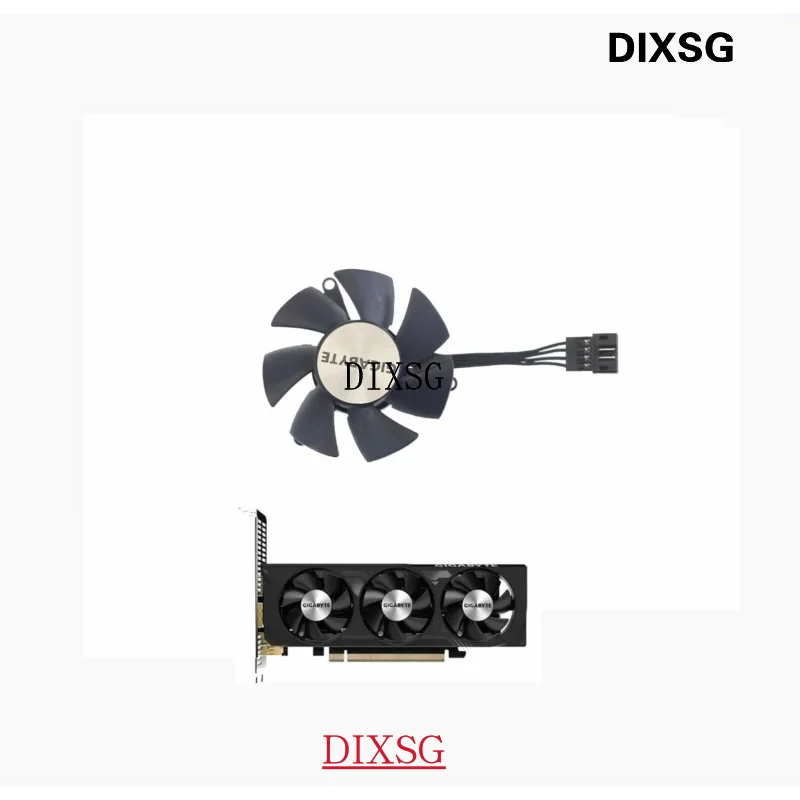 Ventilador de placa gráfica GA51S2H de 46MM para ventilador de baixo perfil Gigabyte GeForce RTX 4060 OC