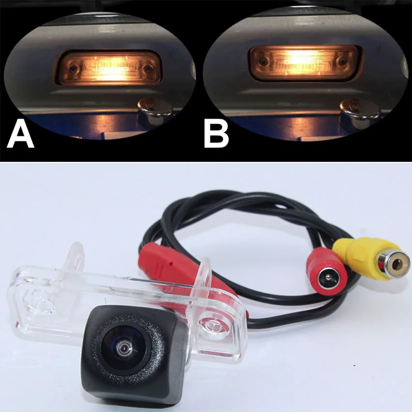 CCD HD Auto Car Rear View Camera Reverse Parking Night Vision Waterproof For Mercedes Benz E Class W211 2002~2008
