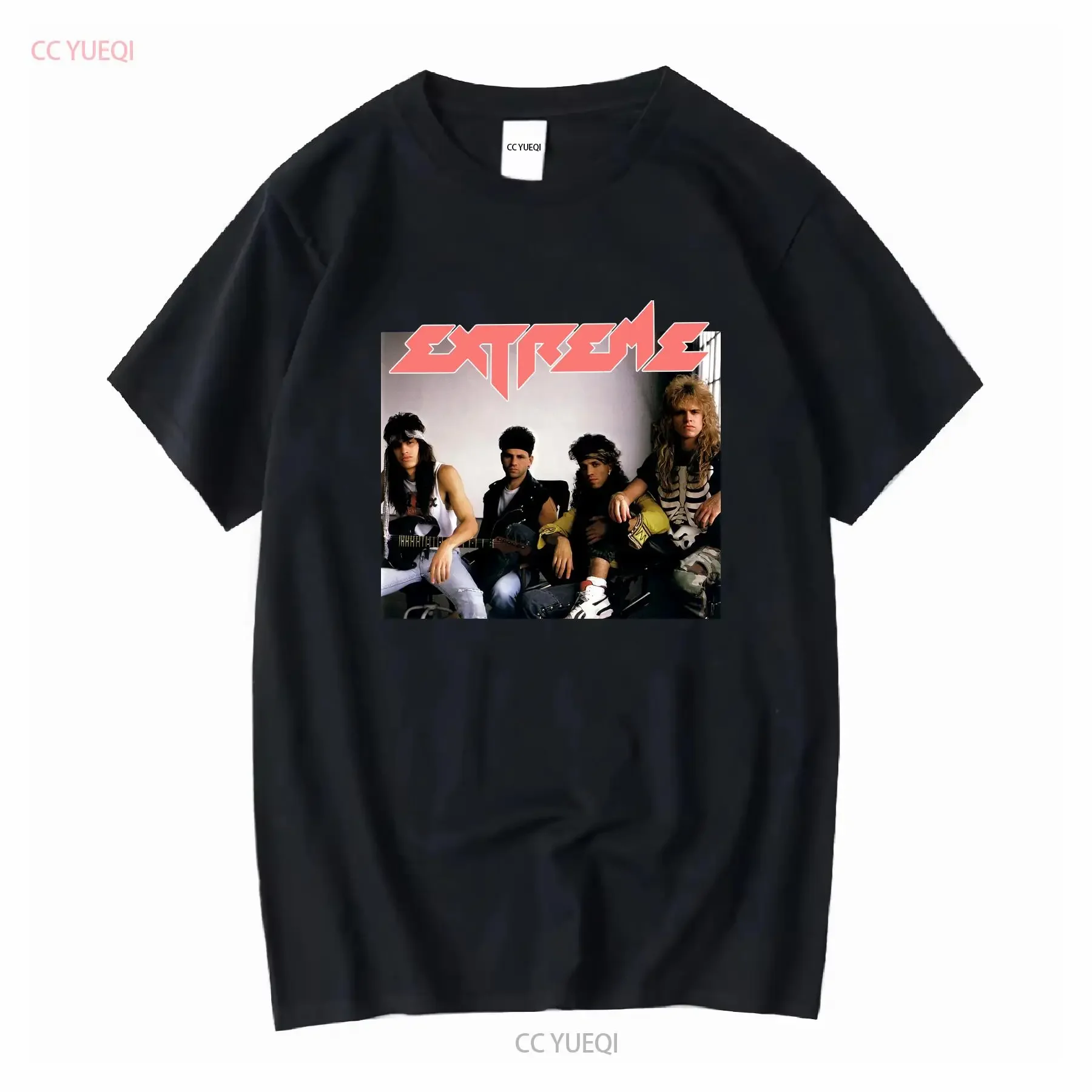 Extreme band get the funk out nuno gary double sided glam concerT T Shirt vintage Washed designer clothes Slightly Casual
