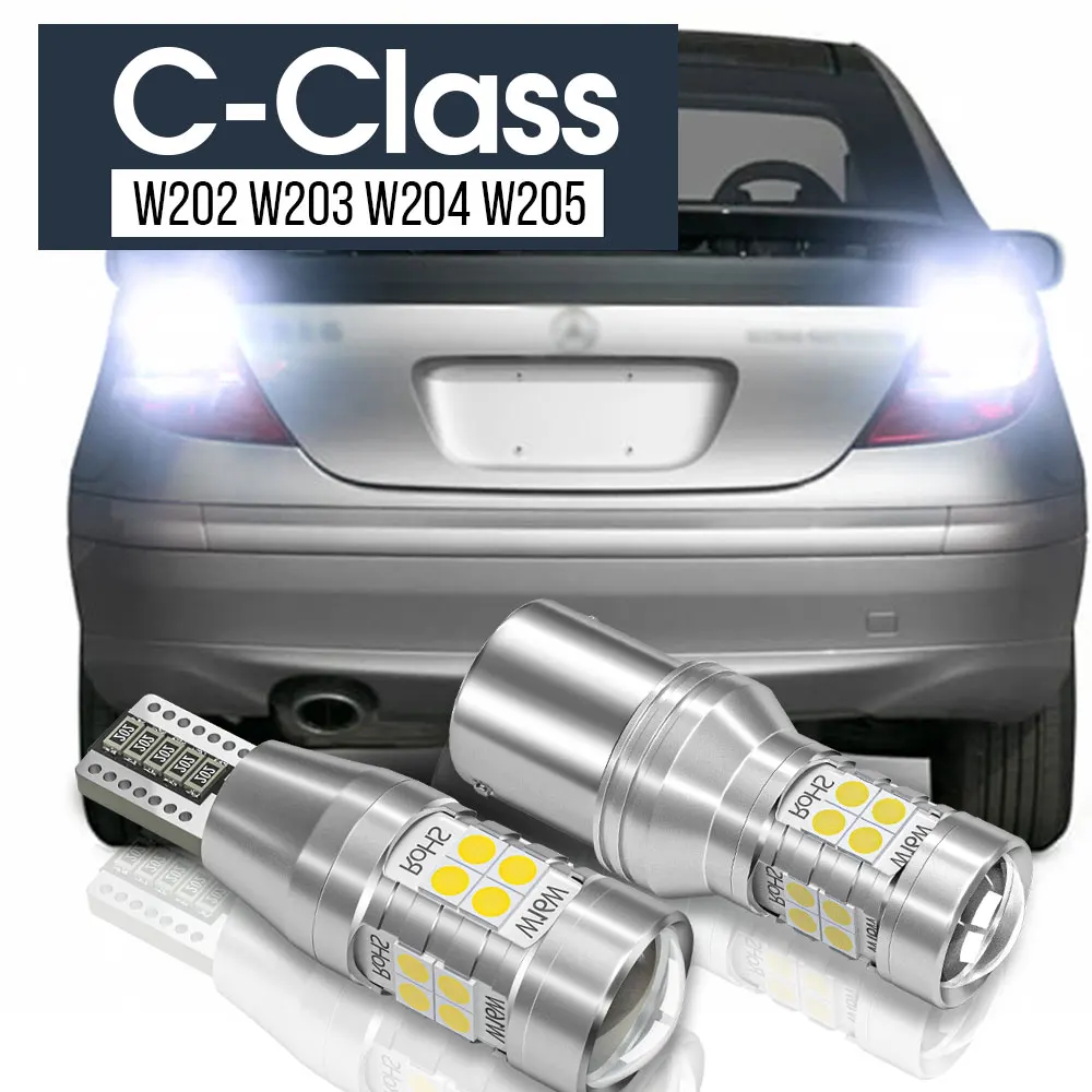 

2x LED Backup Light Reverse Lamp Canbus Accessories For Mercedes Benz C Class W202 W203 W204 W205 2007 2008 2009 2010 2011 2014