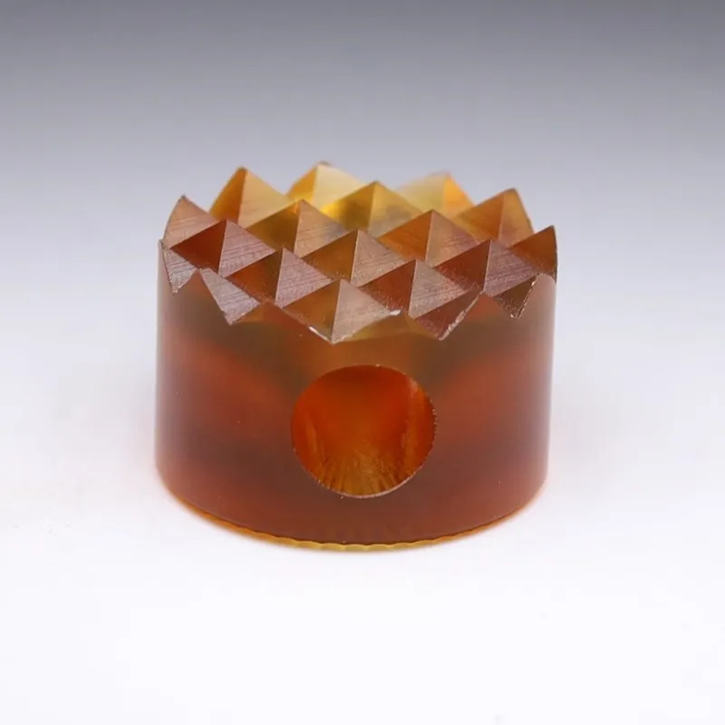 Little Hedgehog Titanium Alloy Pendant, PEI Braided Rope Pendant EDC Buckle Creative Massage Tool