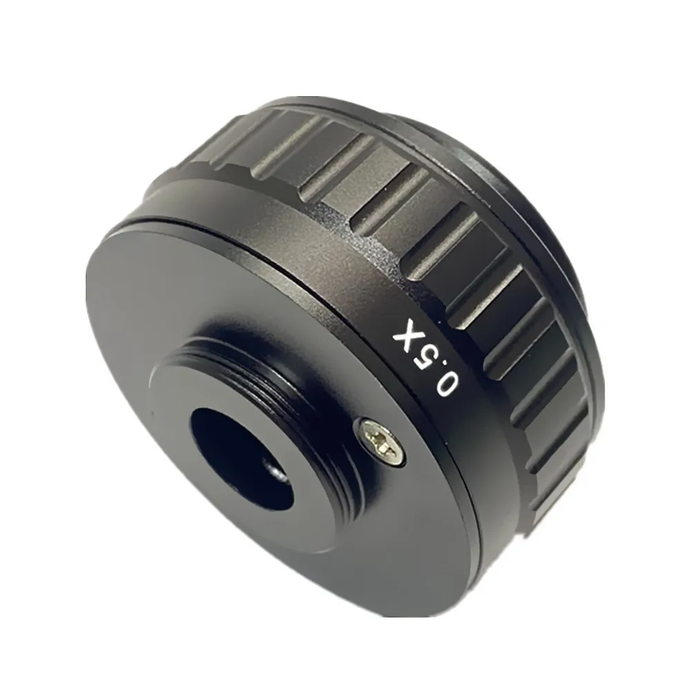 0.3X 0.35X 0.4X 0.5X CTV C-mount محول حلقة 25 مللي متر 38 مللي متر لمجهر ستيريو