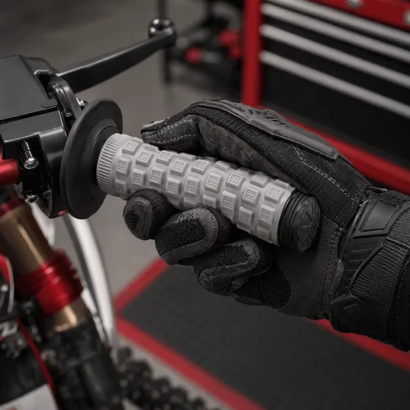 22mm 24mm ‌Motocross Handlebar Grips Soft PRO Motorcycle Handle Grips Shockproof Rubber Dirt Bike Grip Cover for Enduro