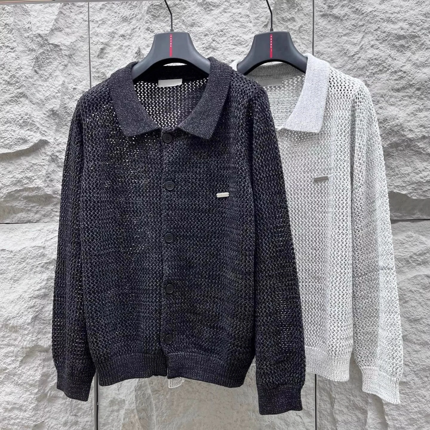 

BC Italian Casual Hollow Men's Knitted Cardigan