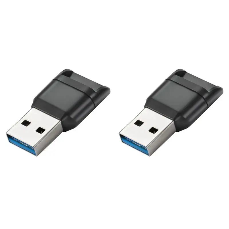 ABRI-2X Memory Card Reader Adapter USB 3.0 High Speed Flash Memory Card Adapter For TF PC Computer Laptop Black