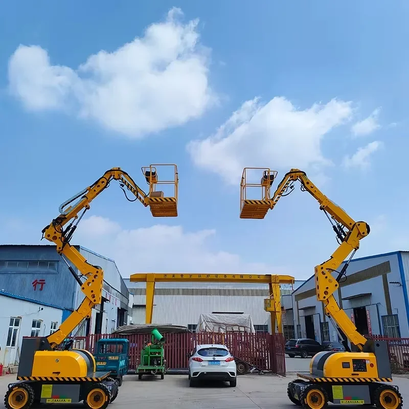 32ft 52ft Lift Platforms 24m 22m Articulated Hydraulic Aerial Man Work Platform for Sale