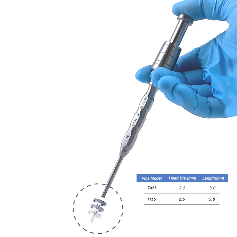Dental Implant Surgery Guided Bone Regeneration GBR Membrane Surgical Instruments Set for Professional Use