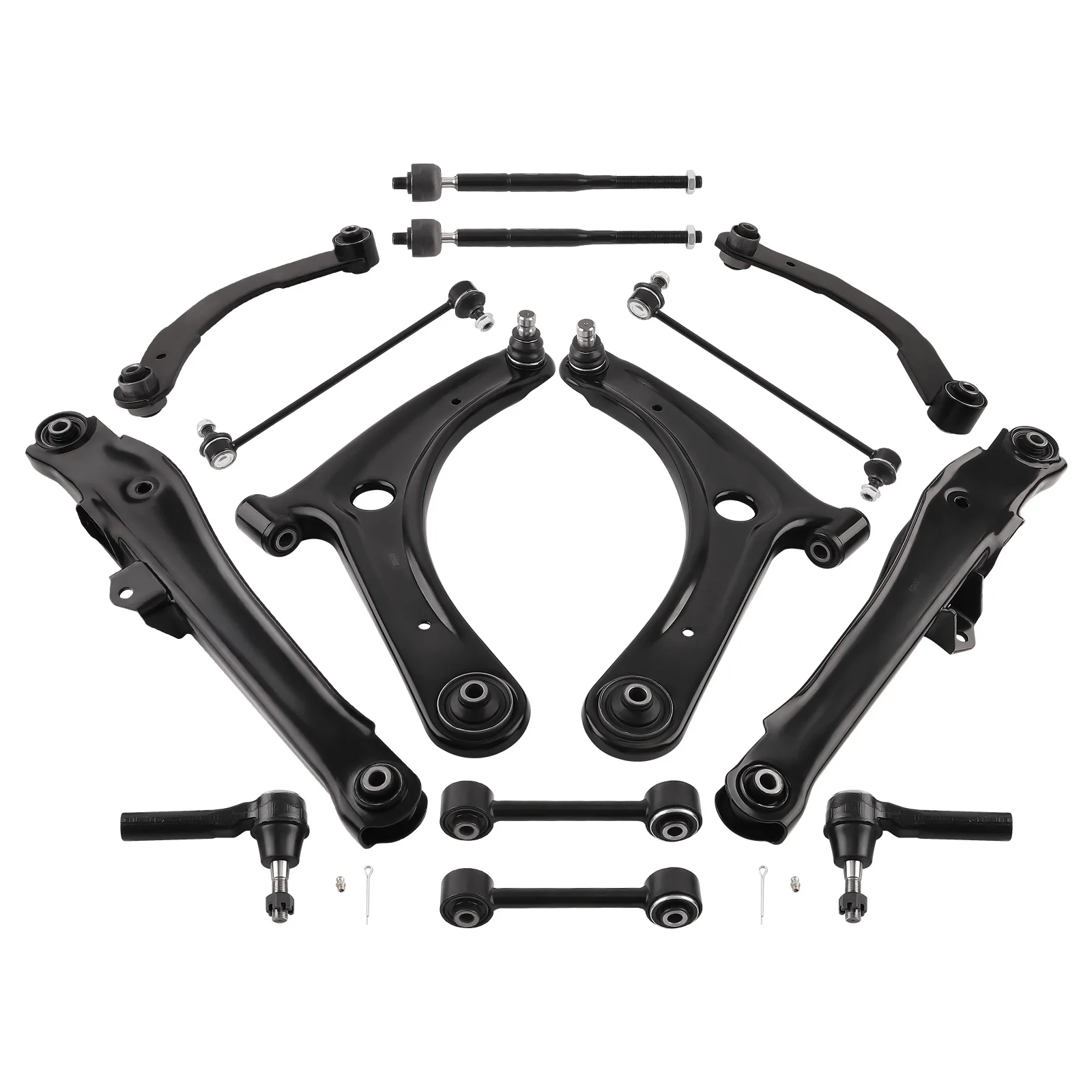 Front Lower Rear Upper Control Arms Sway Bars for Dodge Caliber 2007-2012 K620066 K620065 K641281 K641226