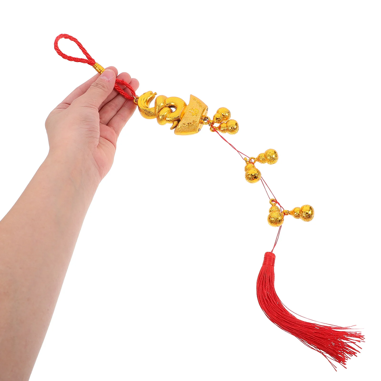 6Pcs Chinesische Neue Jahr Schlange Quaste Anhänger Festliche Decor Indoor Outdoor Verwenden Frühling Festival Liefert Dekorative Anhänger