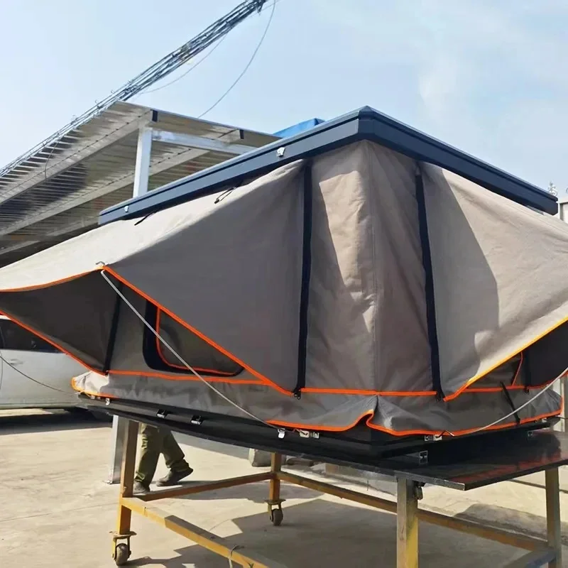 High Quality Hard Top Four-Corner Roof Tent Waterproof Aluminum Alloy Bracket For Camping Picnic Sunshade