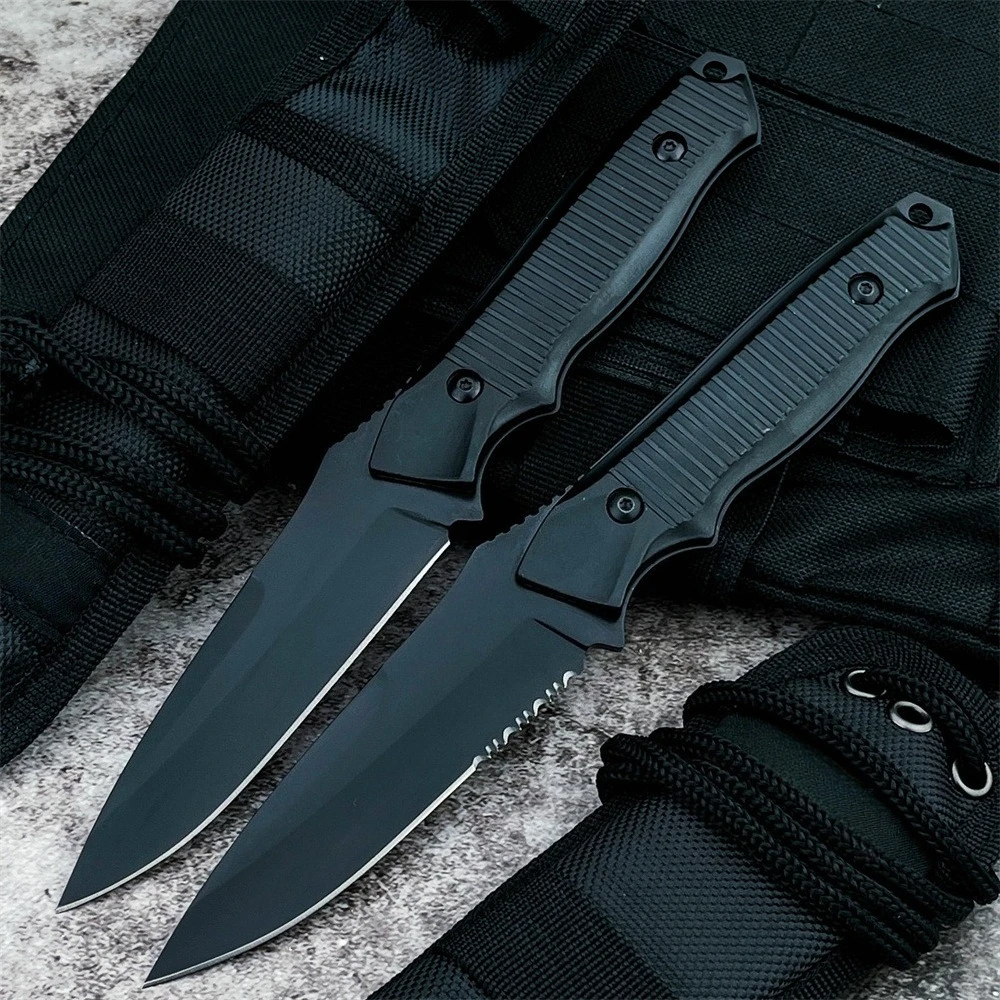 

BM 140BK Military Tactical Fixed Blade Knife 440C Blade Aluminum Handle EDC Outdoor Hiking Camping Fishing Hunting Survival Tool