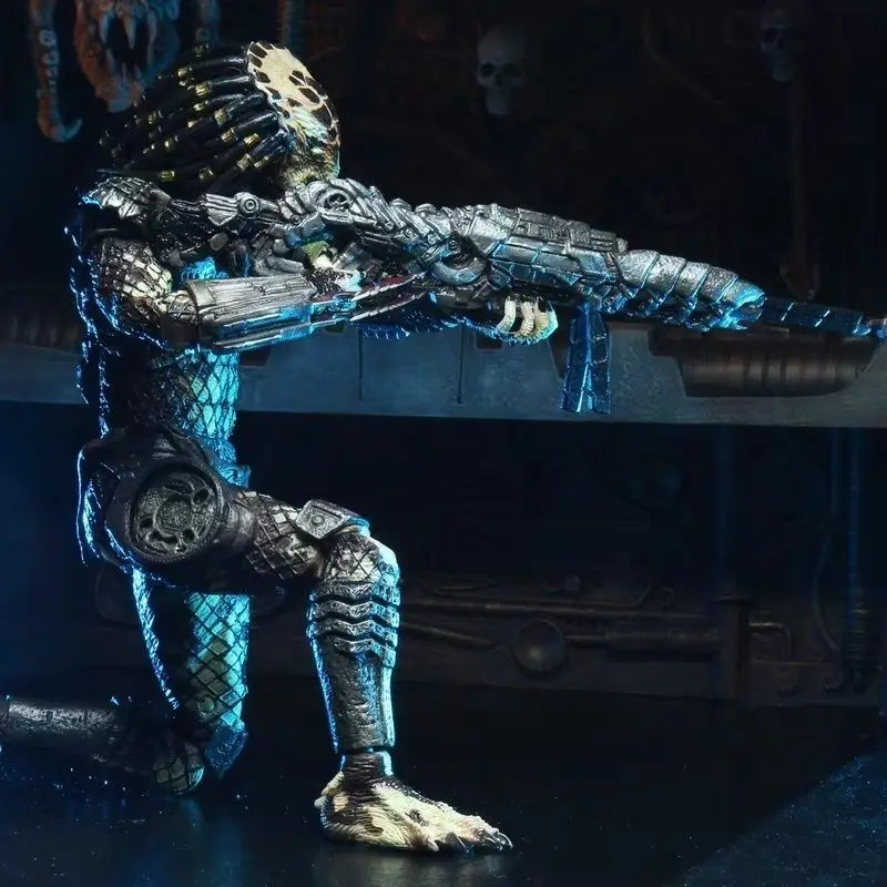 NECA 8 بوصة المفترس 2 في نهاية المطاف الكشفية المفترس عالية الجودة البلاستيكية عمل نموذج لجسم لعبة الحاضر للأصدقاء #3