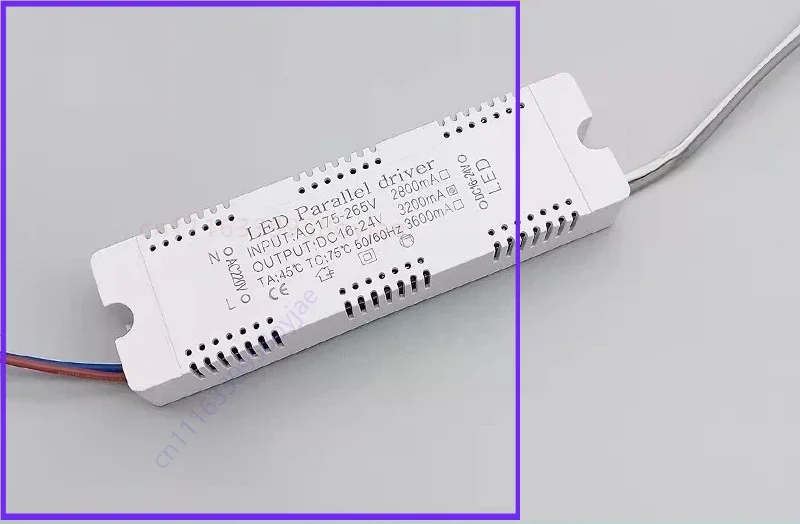 For LED driver power controller, two-wire parallel connection, three-color dimming driver ballast