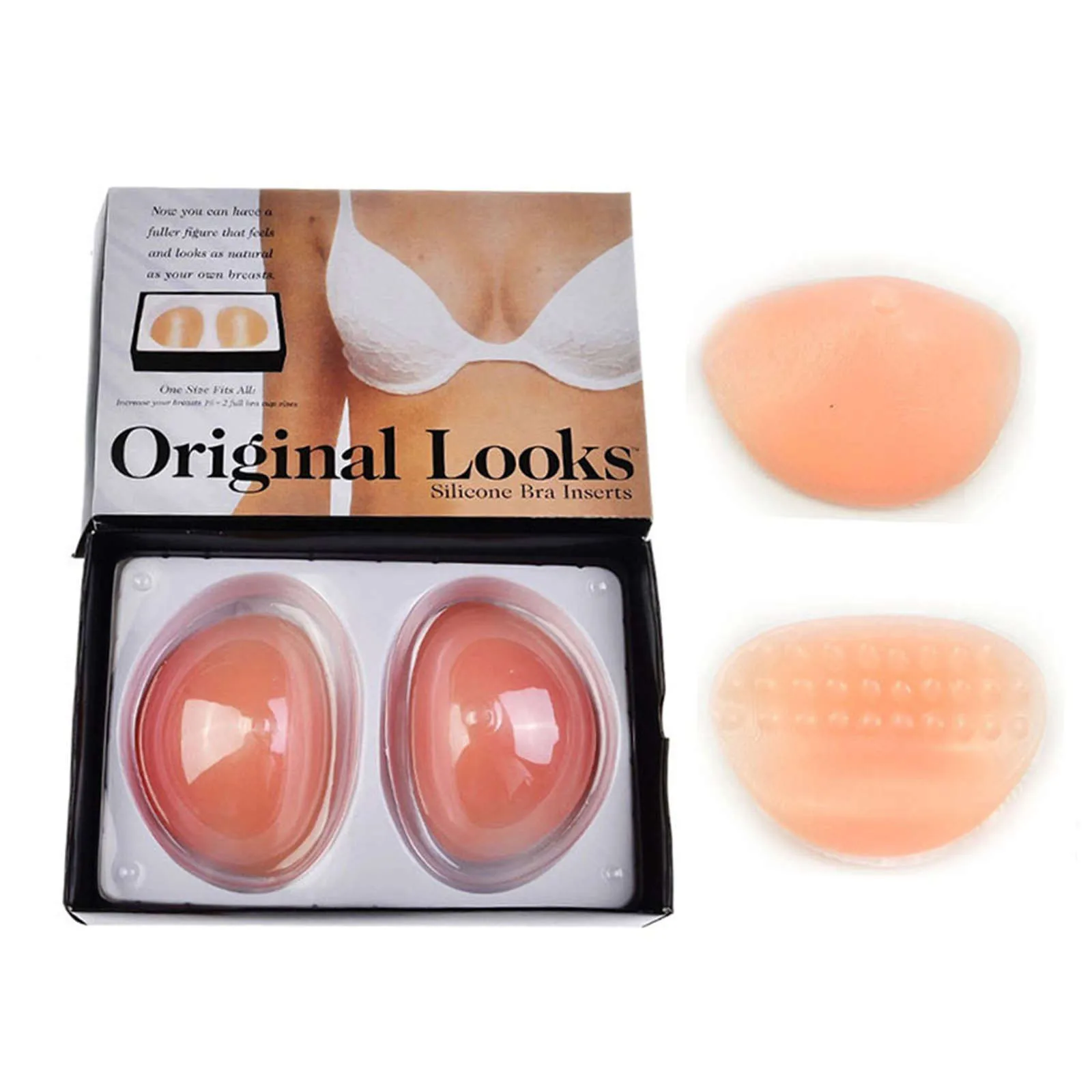 Silicone Breast Enhancers Inserts Nude Silicone Breast Form With Nipple Natural Breast Silicone Insert Shemale Fake Boobs