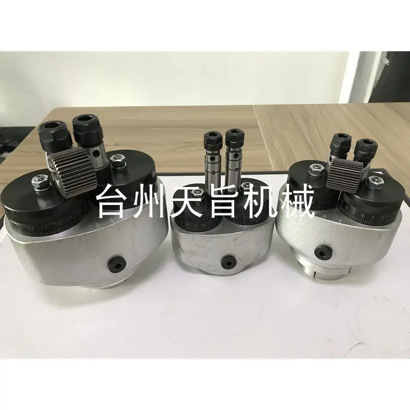 ER11ER16ER20 two-axis adjustable multi-axis pneumatic drilling t-apping power head adjustable fixed