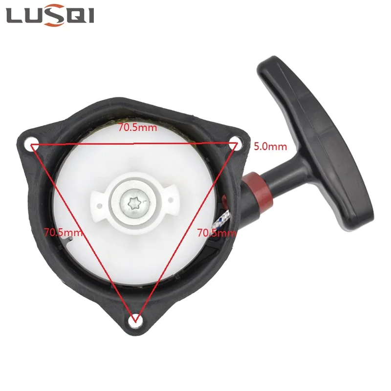 LUSQI Garden Tools Recoil Pull Starter 328 Lawn Mower For tbc-325/tbc-328/tbc-355 Gasoline Brush Cutter Start Replacements