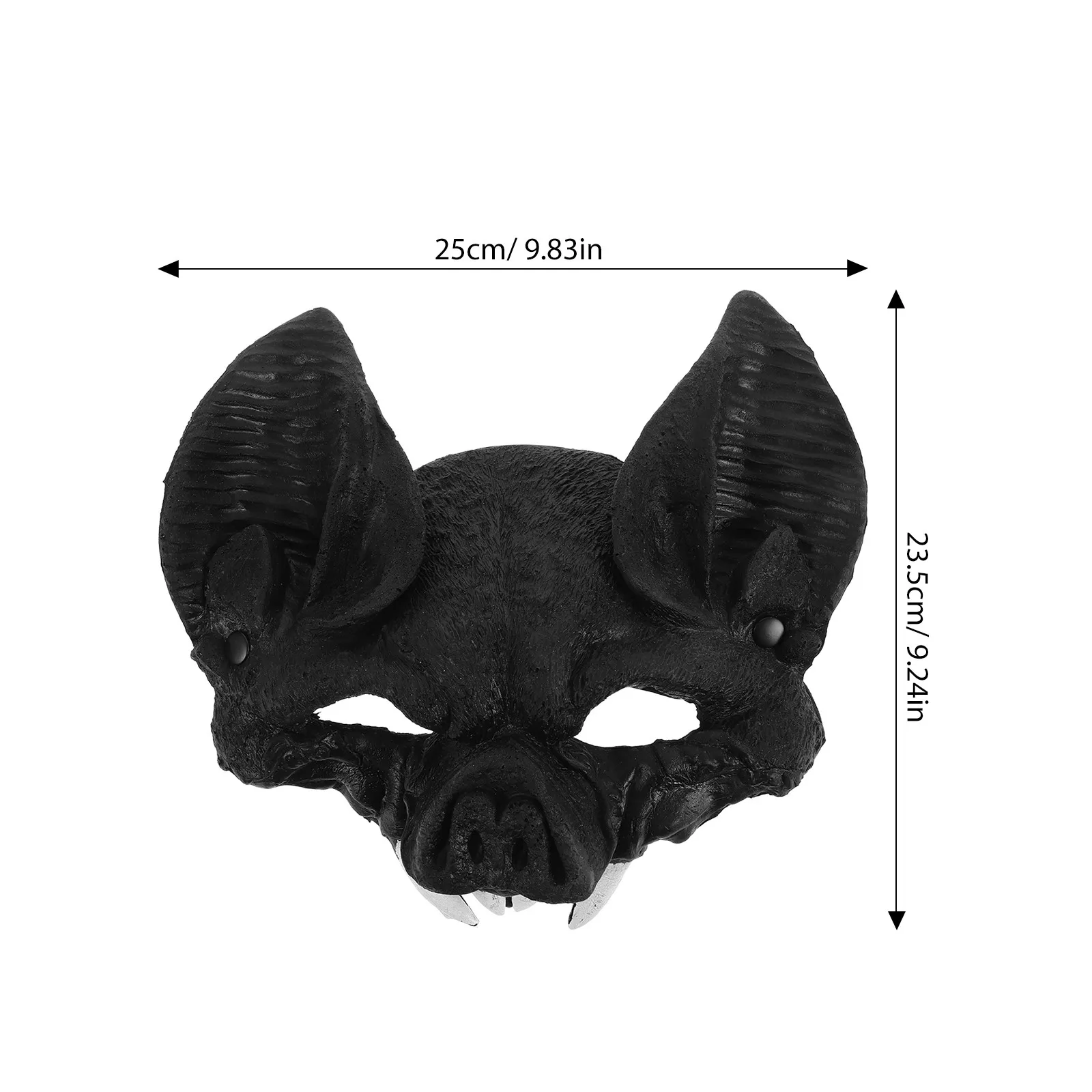 3D Realistic Vampire Bat Mask Scary Animal Face Mask Halloween Masquerade Carnival Cosplay Costume Prop Scary Halloween Masks