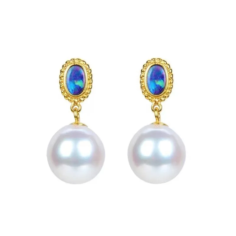 French Luxury Romantic Imitation Pearl Pendant Drop Earrings 2024 New Jewelry High end Accessories for Women\'s and Girl’s Party