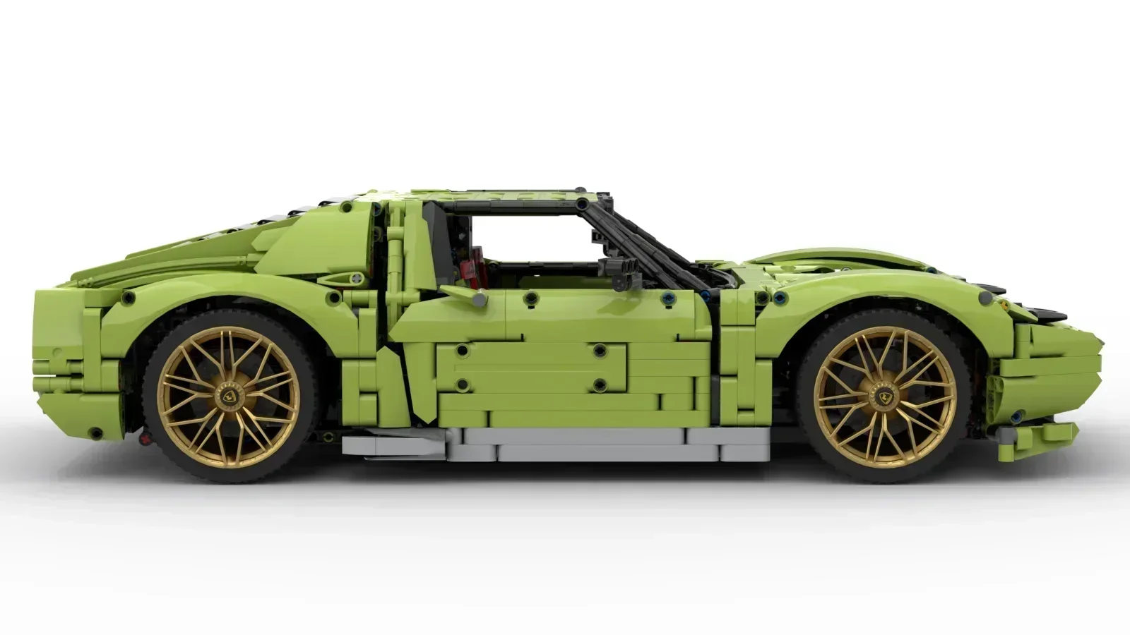 Champion Speed Cars Moc Building Block Modular Concept Sports Car Model Technology Brick DIY Assembly Super Sports Car Toy Gift