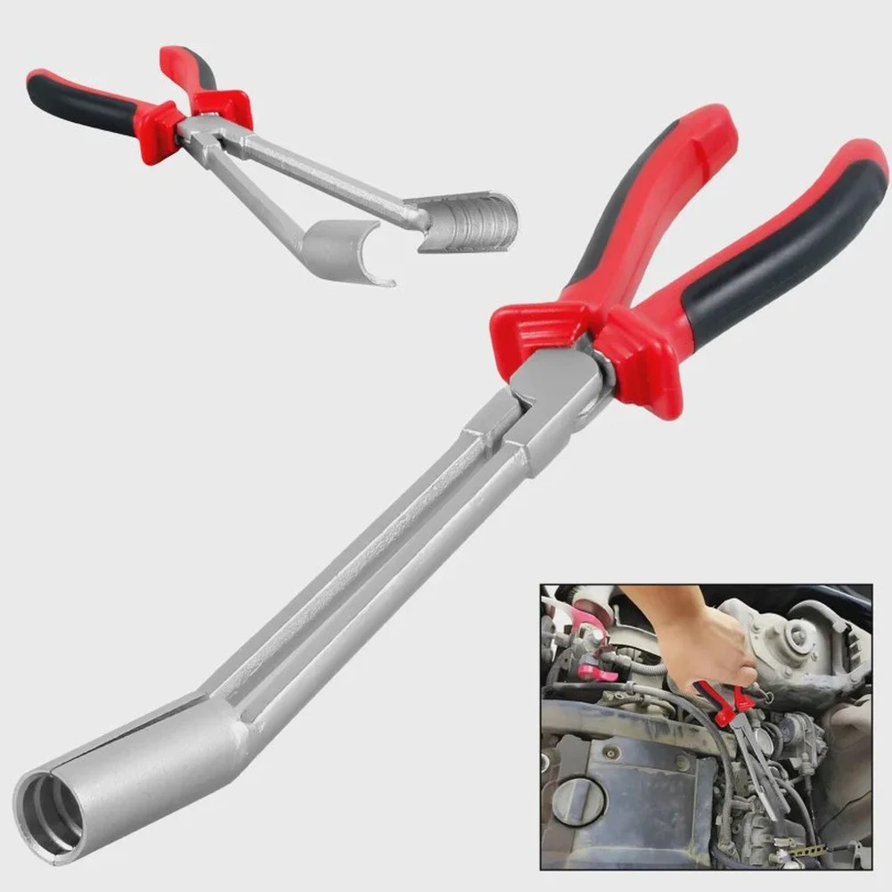 

Car Spark 1Plug Wire Disassembly Pliers High Voltage Cylinder Cable Removal Tool With Insulated Rubber Coated Handle