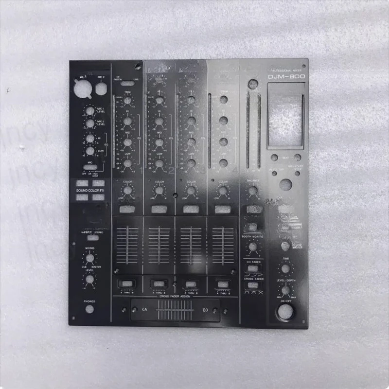 

DJM800 DJM-800 Mixer Faceplate Full Set New Replacement Panel Iron Plate DAH2427 DAH2426 DNB1144 For DJ Mixer Repair Parts