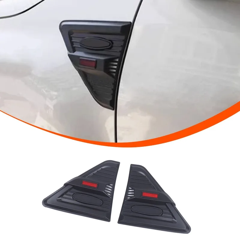 

ABS (Black - No Text) Outer side fender for Toyota Hilux 2015 2016 2017 2018 2019 2020 2021 2022 2023 2024 Car Accessories
