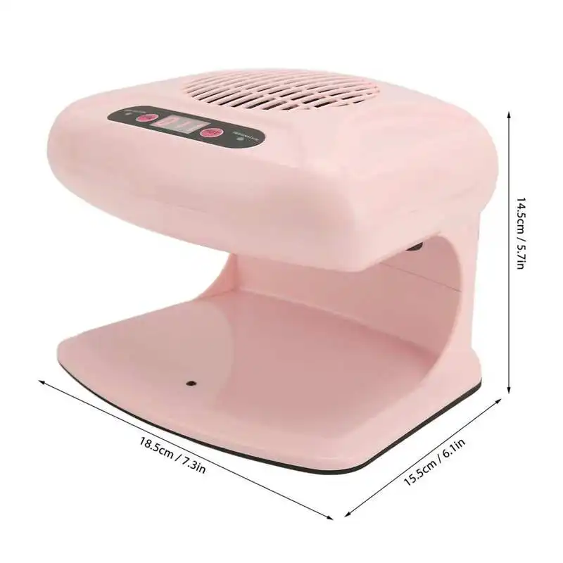 300W Professional Hot & Cold Air Nail Art Dryer Automatic Infrared Sensor Manicure Cleaner For Nail Polish Fast Curing Nail Lamp