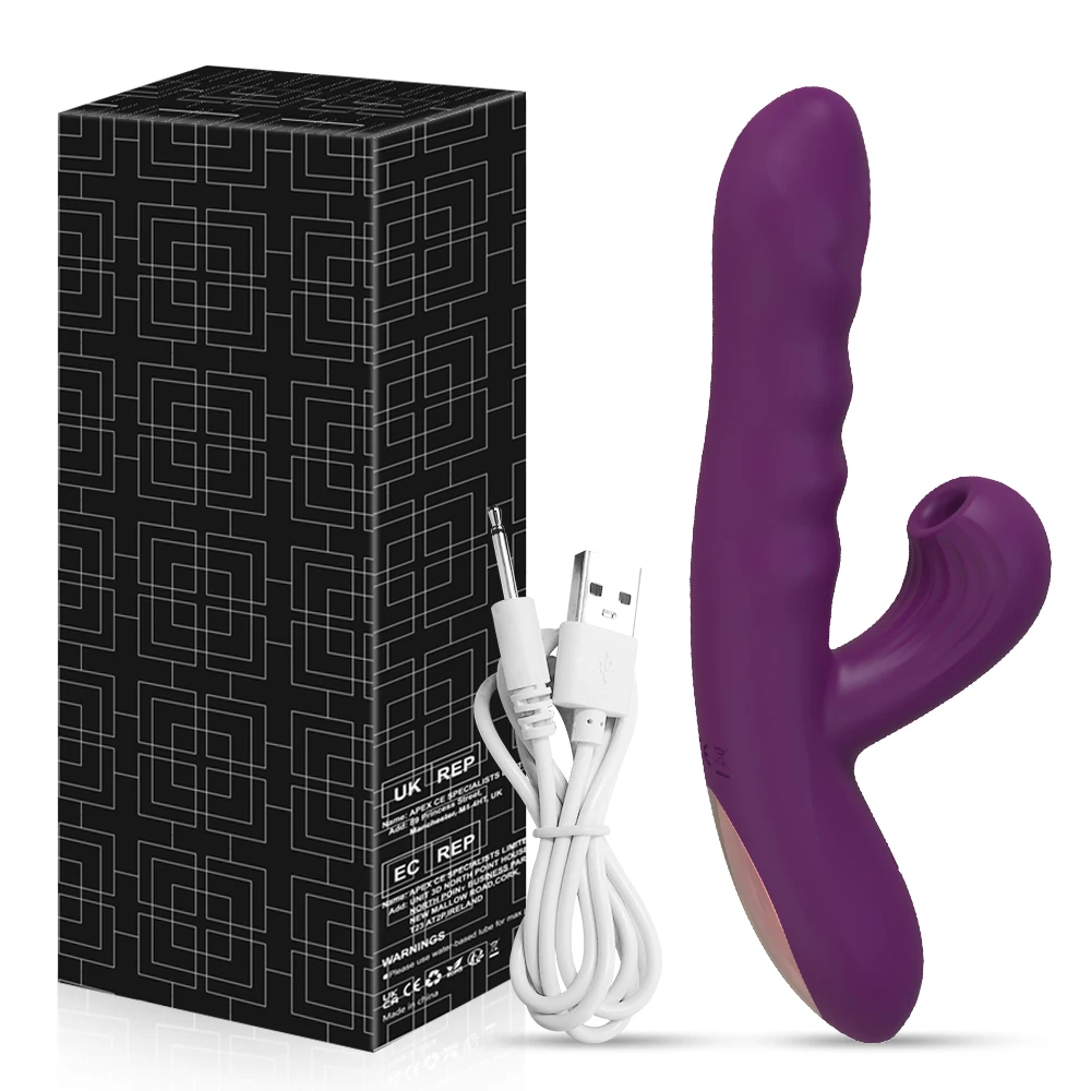 Powerful Rabbit Vibrator With Thrusting And Sucking Stimulation_voghion.com
