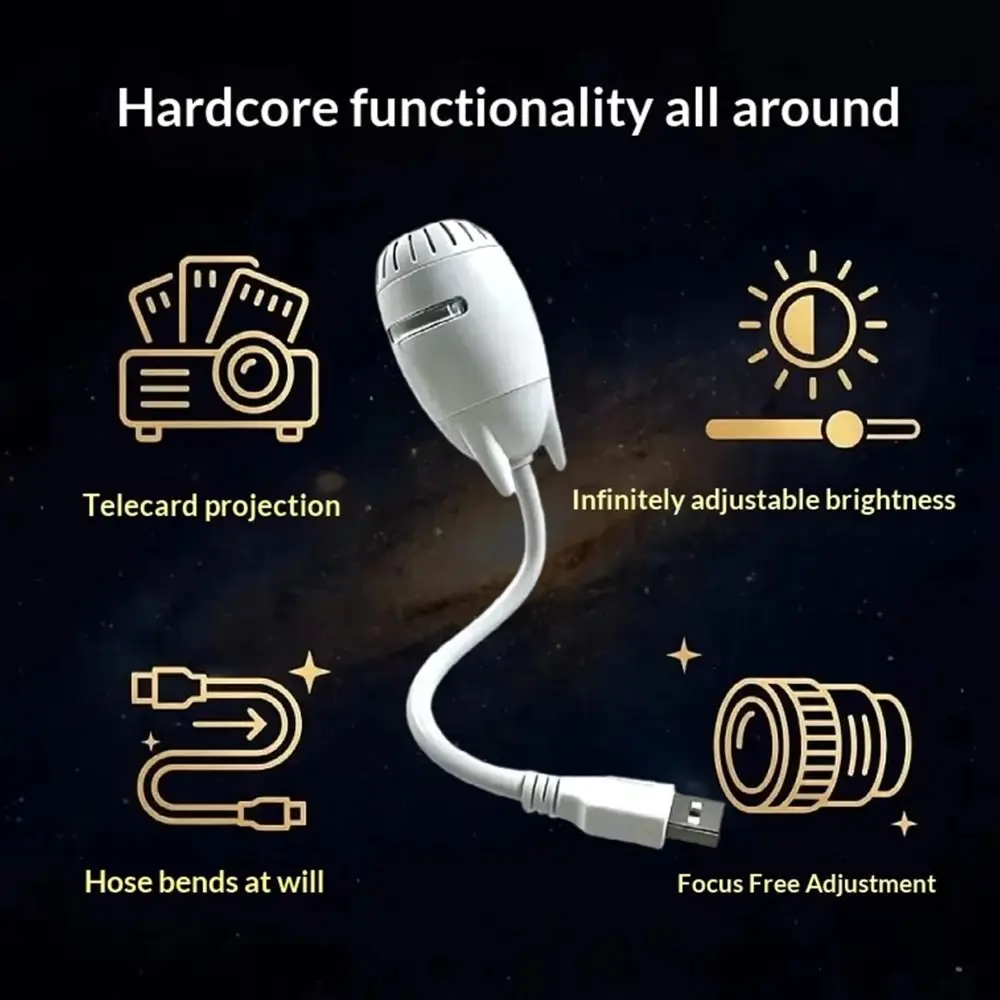 Ambient High Precision Definition Night Light Focus Decorative Projector Night Light Starry Sky Night Light Family