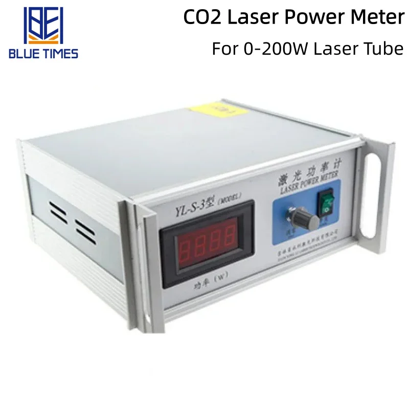 Bluetimes Desktop Power Meter 0-200W High-Precision Power Meter For Testing The Output Power Of CO₂ Laser Tubes