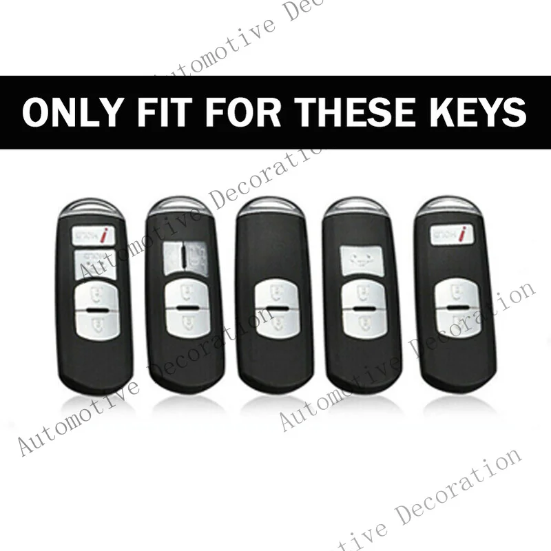 Z+ Zinc Alloy Car Remote Key Fob Cover Case For Mazda 2 3 5 6 CX-3 CX-5 CX-7 CX-9