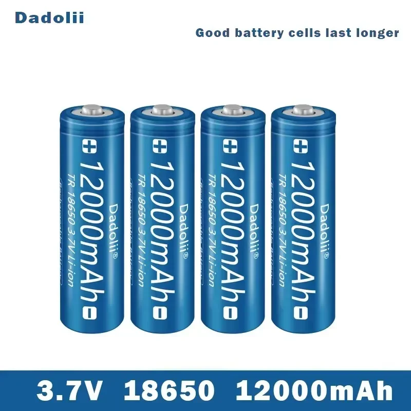 

Lithium ion rechargeable battery for mercury lamp, rechargeable battery 18650 V, 3.718650 Mah capacity, 12000